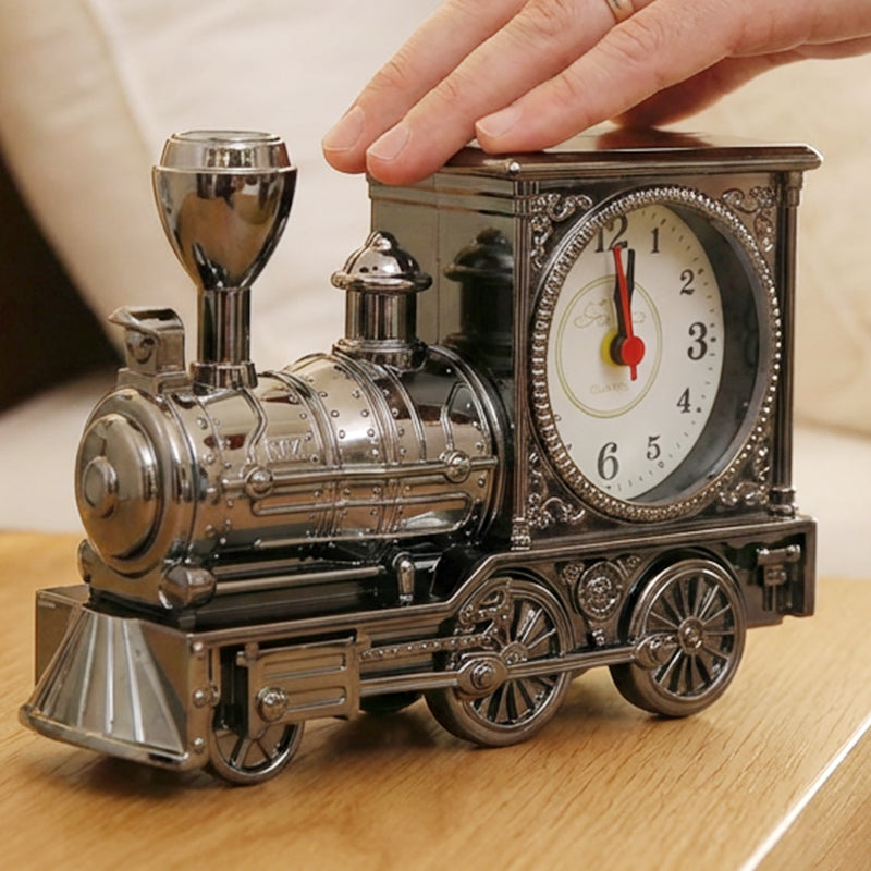 📢📢57% OFF !! ⏰Retro Locomotive Model Alarm ClockRetro Locomotive Model Alarm Clock
