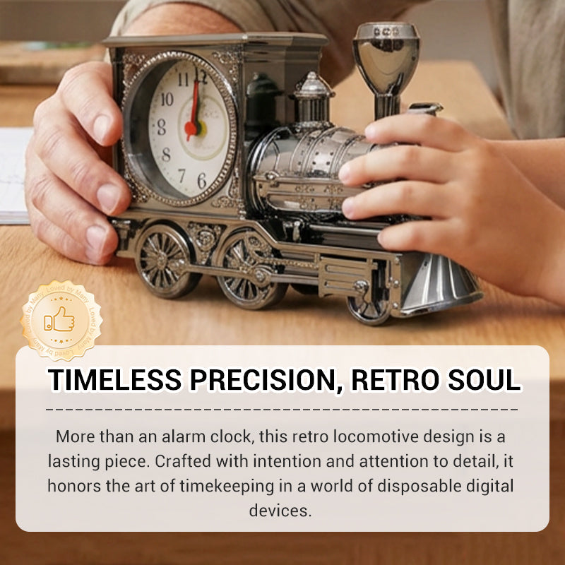 📢📢57% OFF !! ⏰Retro Locomotive Model Alarm ClockRetro Locomotive Model Alarm Clock