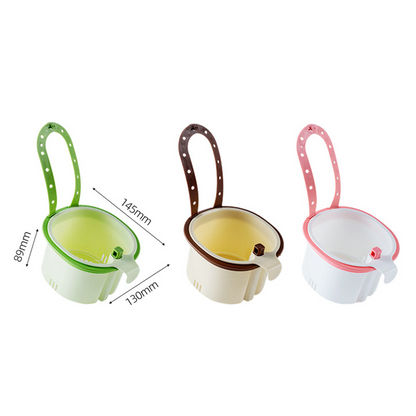 🎉 Limited Sale 55% OFF ⚡Plastic Kitchen Suction Cup Sink Drain Basket