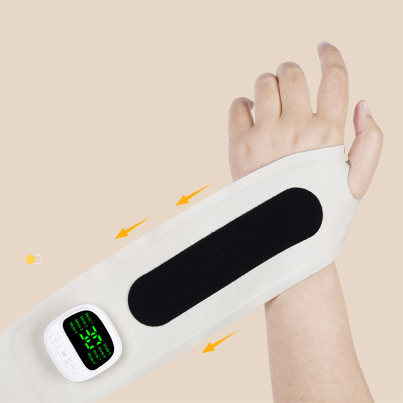 🔥🎁Rechargeable Adjustable Electric Wrist Massager – Relief On-The-Go! 🌟