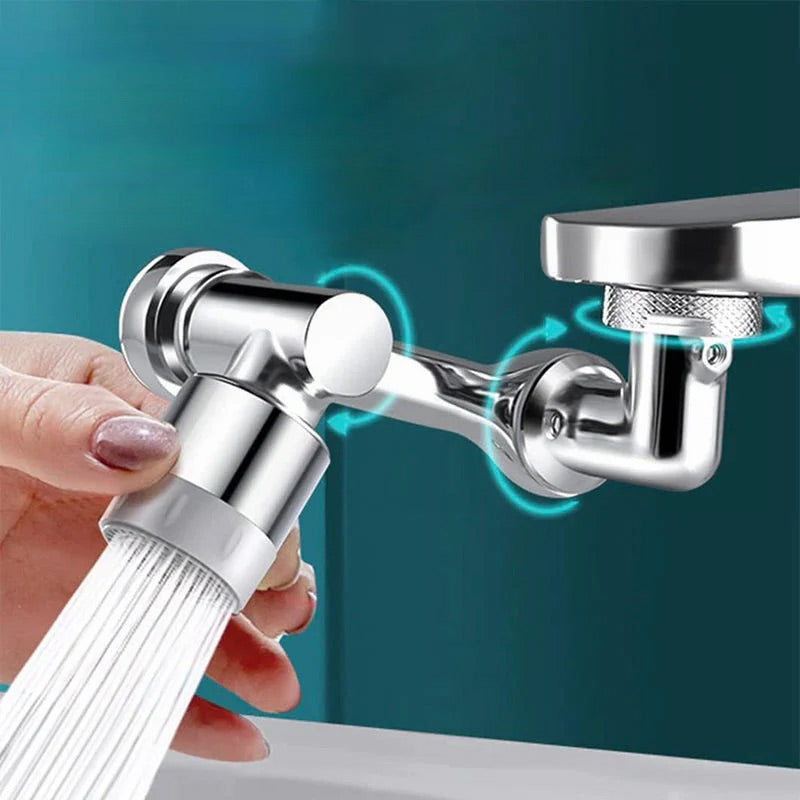 Multi-functional Splash-Proof Faucet Extender with Swivel Arm🚰 Upgrade Your Kitchen And Bathroom 💧