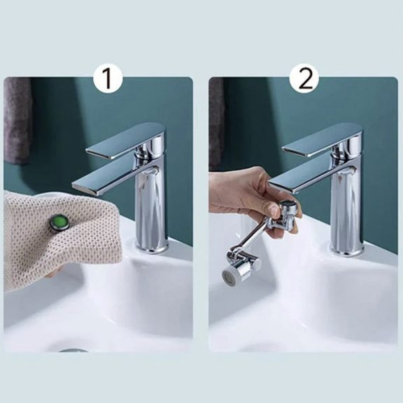 Multi-functional Splash-Proof Faucet Extender with Swivel Arm🚰 Upgrade Your Kitchen And Bathroom 💧