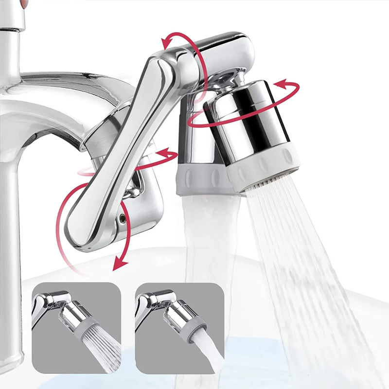 Multi-functional Splash-Proof Faucet Extender with Swivel Arm🚰 Upgrade Your Kitchen And Bathroom 💧