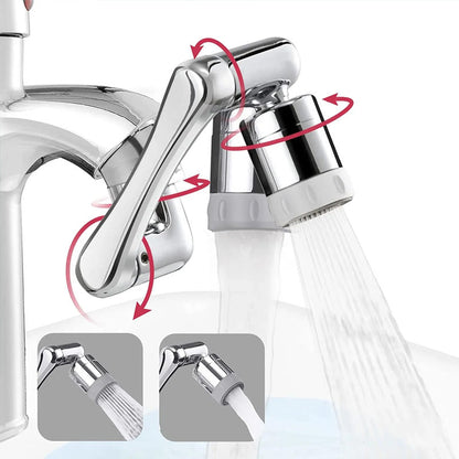 Multi-functional Splash-Proof Faucet Extender with Swivel Arm🚰 Upgrade Your Kitchen And Bathroom 💧