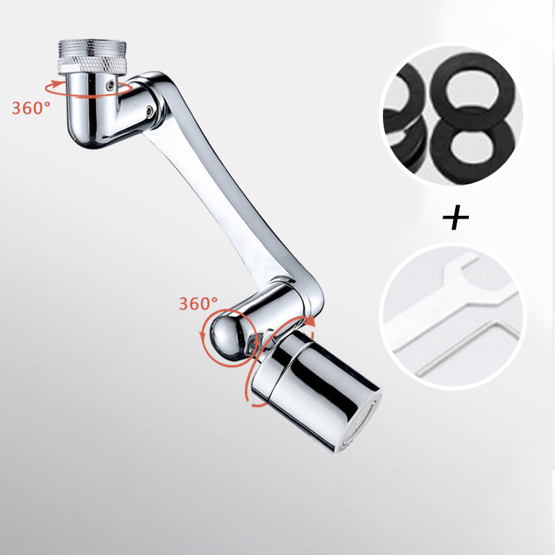 Multi-functional Splash-Proof Faucet Extender with Swivel Arm🚰 Upgrade Your Kitchen And Bathroom 💧