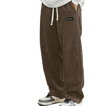 🔥Hot Sale 50% OFF🔥Men's Loose-Fit Drawstring Pants with Pockets