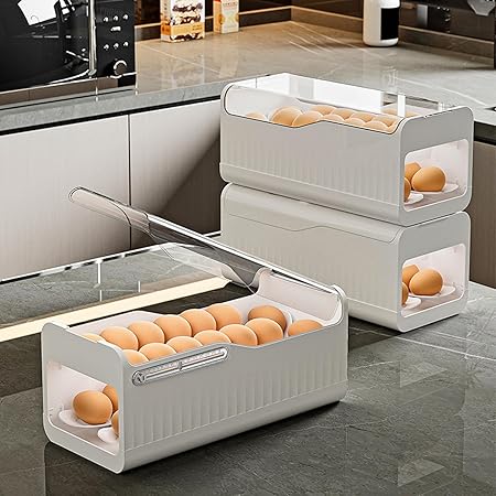 🔥✨Zeitlich begrenztes 50%-Angebot 🥚Doppelschichtiger Eierbehälter