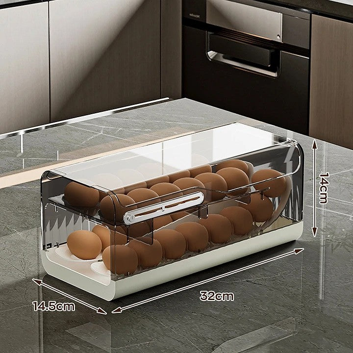 🔥✨Zeitlich begrenztes 50%-Angebot 🥚Doppelschichtiger Eierbehälter