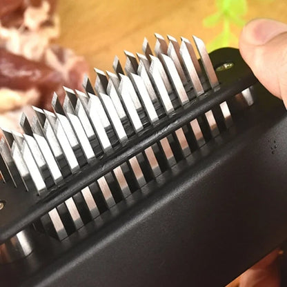 📢📢50 % RABATT!!🎉Fleischklopfer mit 48 Edelstahlklingen