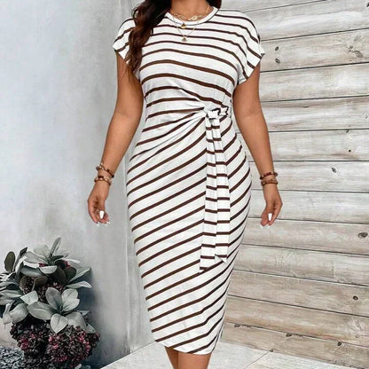 🥳2026 HOT SALE 50% OFF! 🥳💞50K+ SOLD!🌸Women's Knot Bodycon Dress – Leopard print, tummy-flattering knot. Comfy & chic for parties or date nights. Feel gorgeous. ✨🌹
