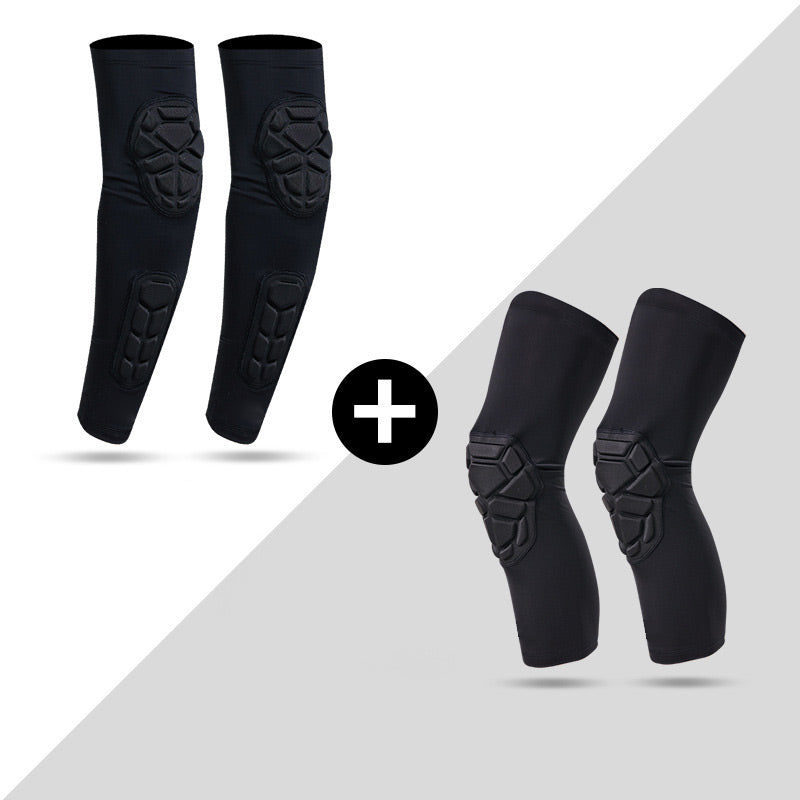 ⚙️ Professional knee and elbow pad set | Durable comfort for fitness and work
