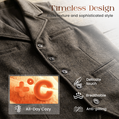 Men's Slim Fit Casual Business Vest