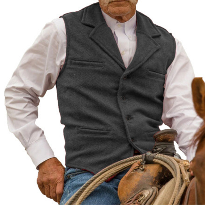Men's Slim Fit Casual Business Vest
