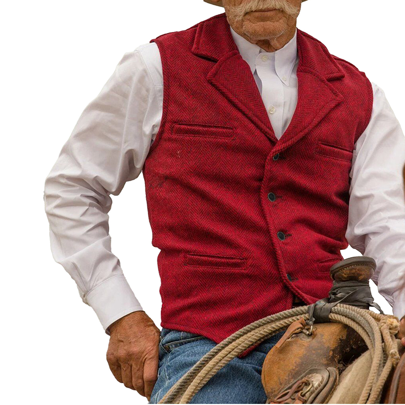 Men's Slim Fit Casual Business Vest