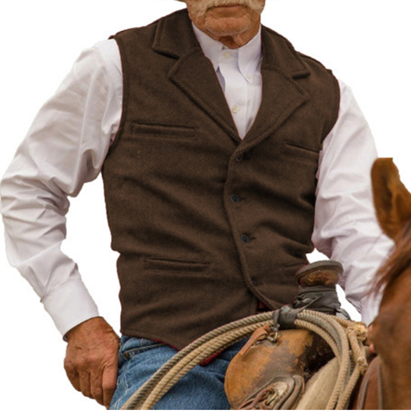 Men's Slim Fit Casual Business Vest