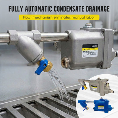 Zero Air Loss Automatic Drain Valve