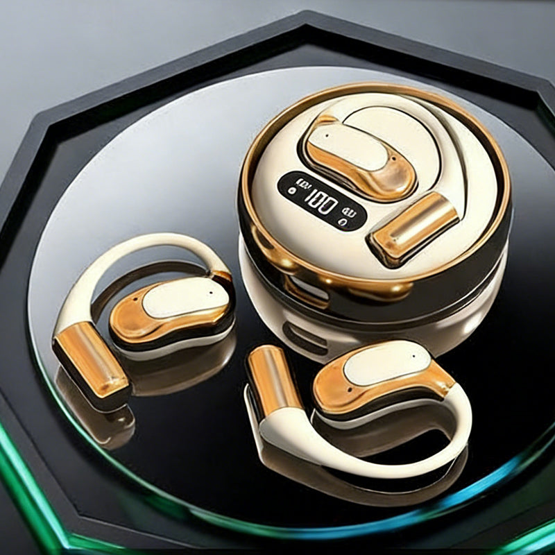 📢📢50% OFF !!!⏰Open-ear headphones with 72-hour battery life, secure fit for workouts and commutes ✨