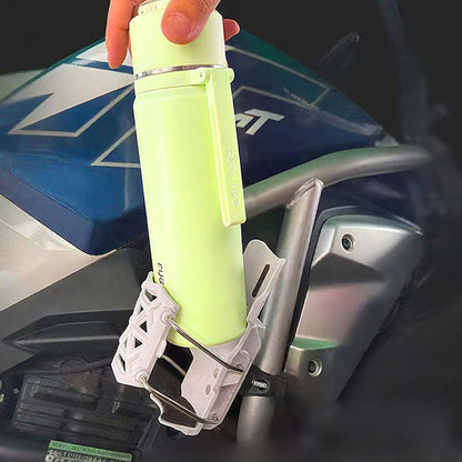 🏍️ 50% OFF NOW! 🥤 Self-Adjusting Motorcycle Cup Holder – Universal Mount, Vibration Dampening & Secure Hold 🔧