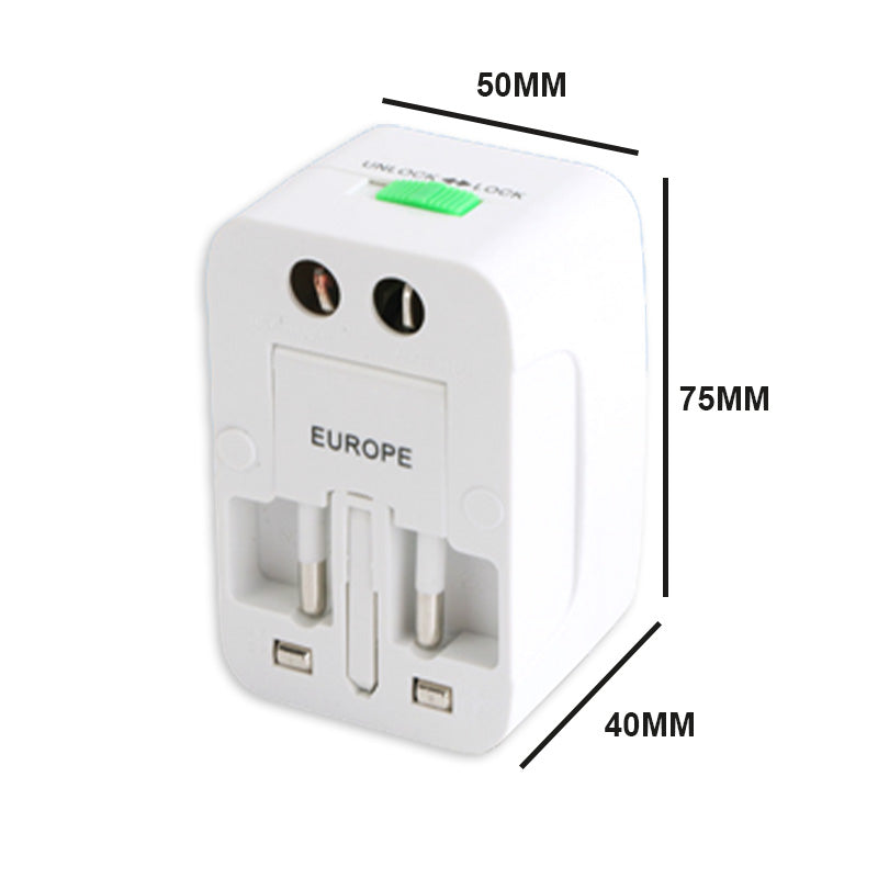 🔥Heiße Angebote – Universal Reiseadapter Stecker für USA/EU/UK/AUS