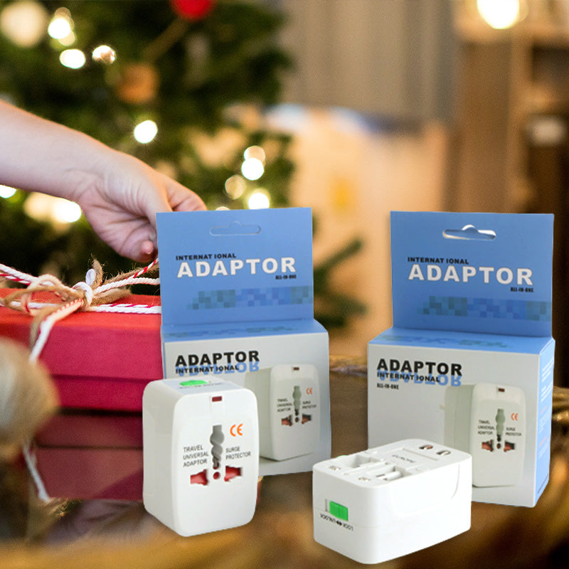 🔥Heiße Angebote – Universal Reiseadapter Stecker für USA/EU/UK/AUS