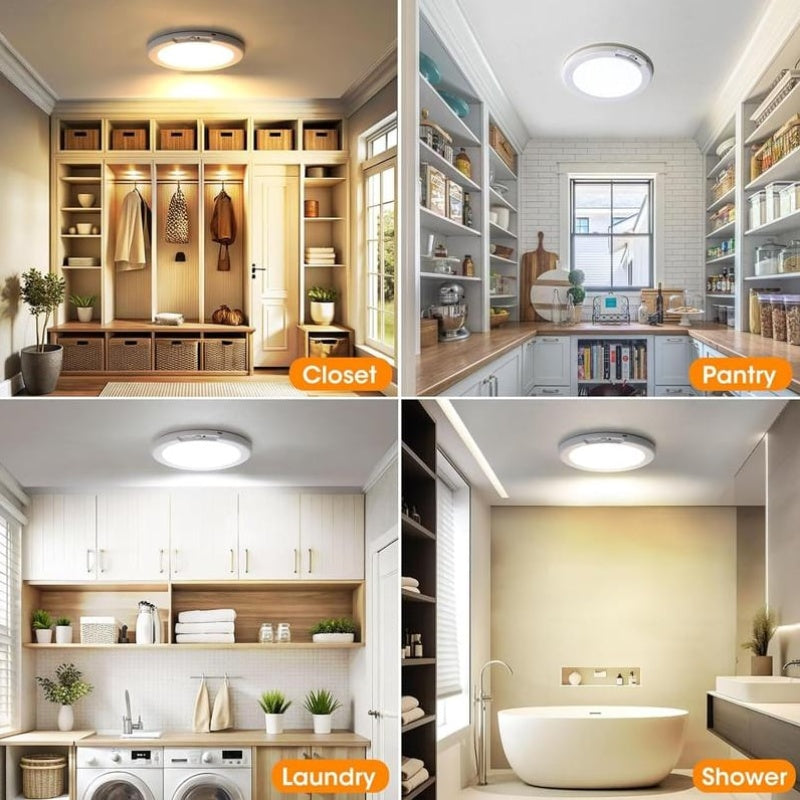✨Magnetic Motion Sensor Ceiling Light with Remote✨💡Easily Brighten Your Life