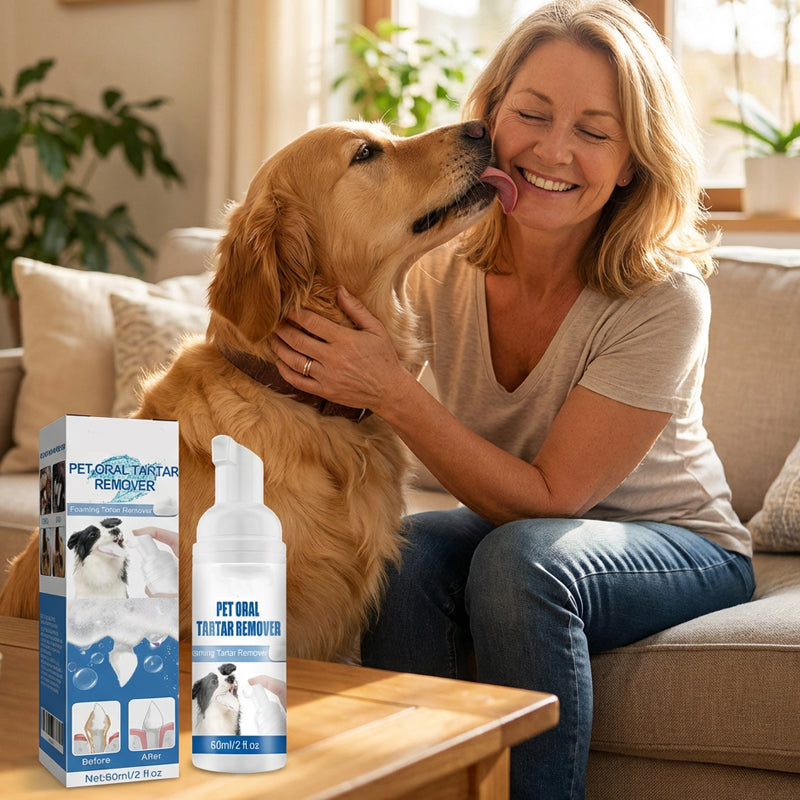 🐾 BUY 1 GET 1 FREE ✨Pet Oral Care Foaming Tartar Remover