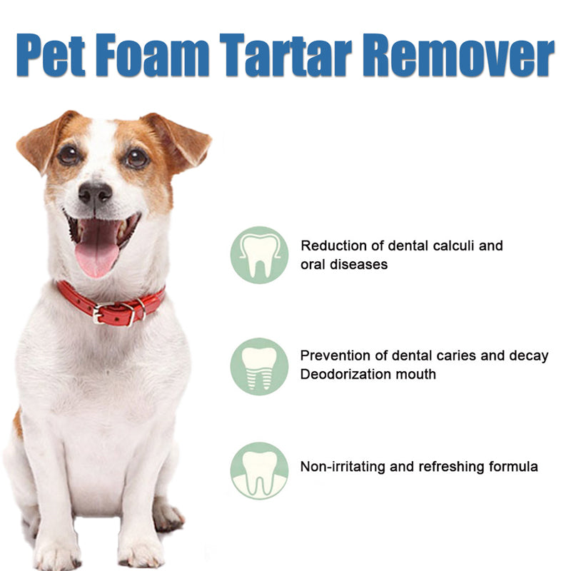 🐾 BUY 1 GET 1 FREE ✨Pet Oral Care Foaming Tartar Remover