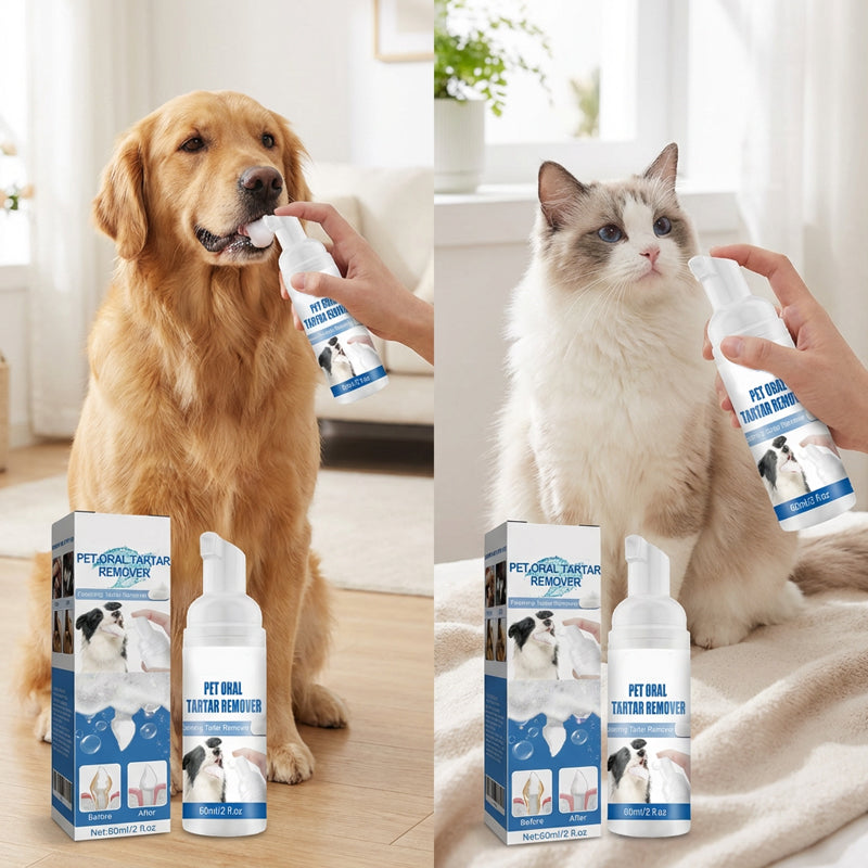 🐾 BUY 1 GET 1 FREE ✨Pet Oral Care Foaming Tartar Remover