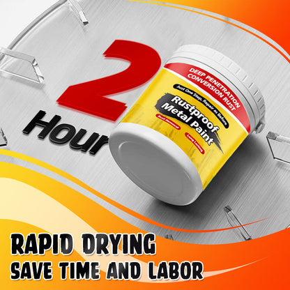 Rustproof Metal Paint|One tin covers 2.3m² |BUY 3 FREE SHIPPING