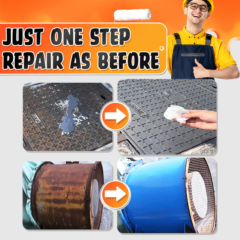 Rustproof Metal Paint|One tin covers 2.3m² |BUY 3 FREE SHIPPING