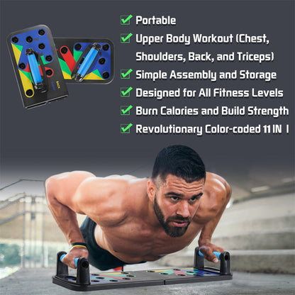 Multifunktionales Liegestütz-Trainingsbrett-Set 💪 Transformieren Sie Ihren Oberkörper – jederzeit und überall! 💪