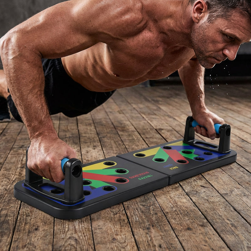 Multifunktionales Liegestütz-Trainingsbrett-Set 💪 Transformieren Sie Ihren Oberkörper – jederzeit und überall! 💪