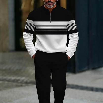 Men's Graphic Print Pullover & Pants Set ✈️Free Shipping