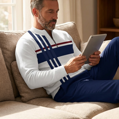 Men's Graphic Print Pullover & Pants Set ✈️Free Shipping