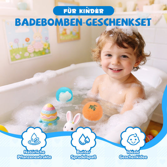 🔥Limited Time Promotion 50% OFF🛁Bath Bomb Gift Set for Kids🥚✨
