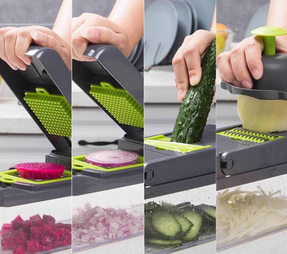Multi-purpose Vegetable Cutter 🥔Cut Your Food Preparation Time In Half! 🍏