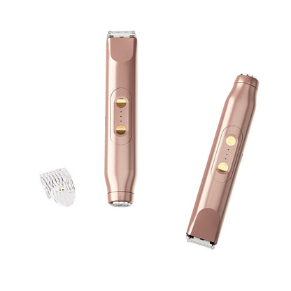 🚨 Rosa ist WEG!! SCHNELL HANDELN ⚡Bikini-Trimmer für Frauen, Elektrorasierer und Rasierer wiederaufladbar, 2-in-1-Körper- und Gesichtsepilierer, Achselhöhlen und Beine, IPX7 wasserdicht