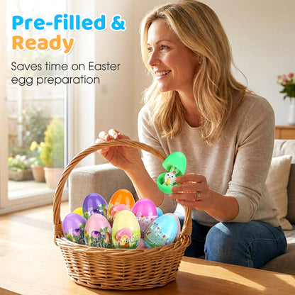 💗Pre-Filled Surprise Easter Egg with Toy 🐰Full Of Surprises And Joy
