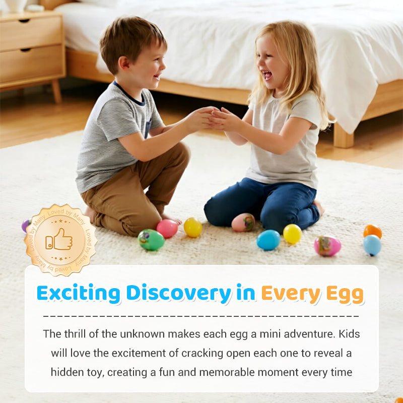 💗Pre-Filled Surprise Easter Egg with Toy 🐰Full Of Surprises And Joy