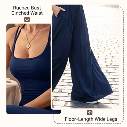 🔥2026 NEW SALES - 50% OFF🔥Women's Casual Spaghetti Strap Jumpsuit
