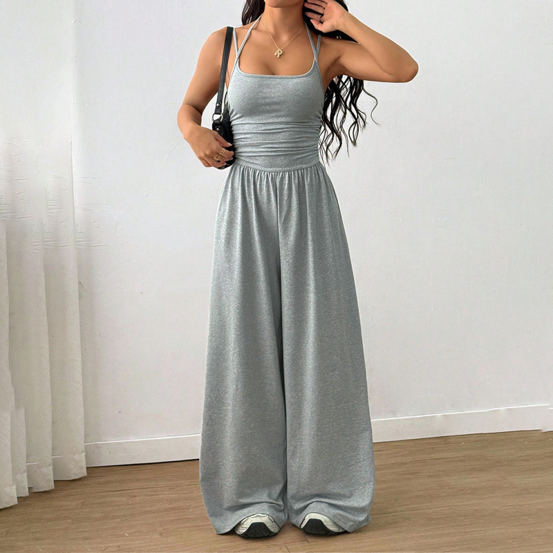 🔥2026 NEW SALES - 50% OFF🔥Women's Casual Spaghetti Strap Jumpsuit