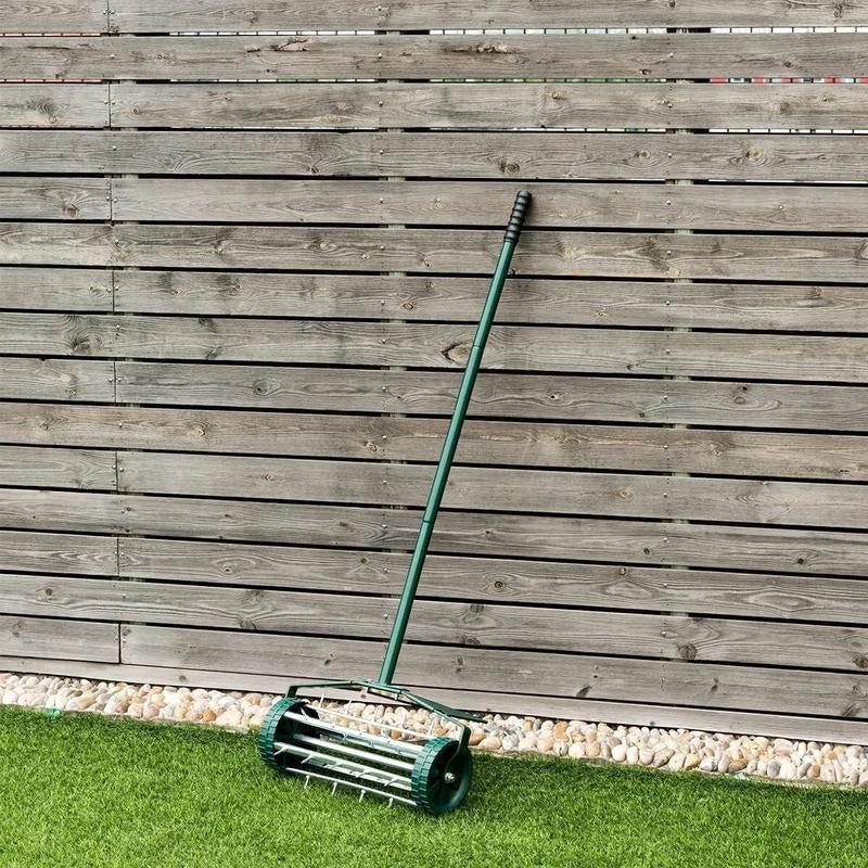 ⏳Limited-time 52% off⏰Rolling Lawn Aerator with Handle🏡🌱