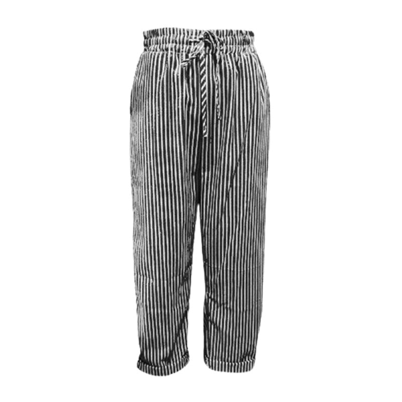 💕Was soll ich morgen anziehen?💕Müheloser Stil & Komfort mit unserer gestreiften Leinen-Baumwollhose für Damen 👖✨