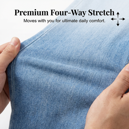 ⏰ Jetzt nur noch 50% Rabatt!🔥High-Waist Stretch-Jeans mit Schlag für Damen