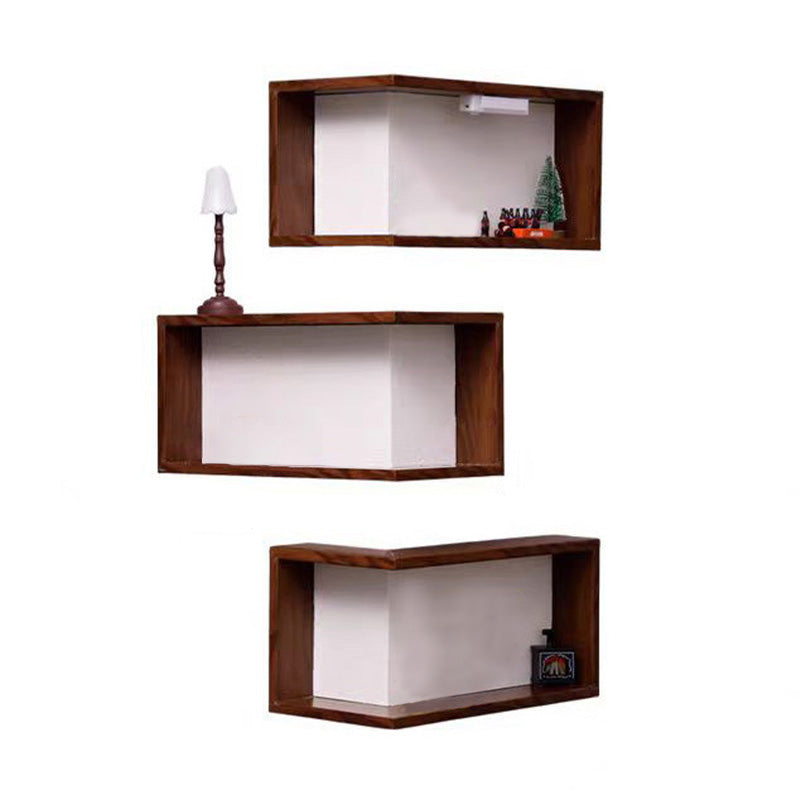 🥳2026 HOT SALE🥳 💝Rustic Wood Corner Wall Shelf ✈️Free Shipping