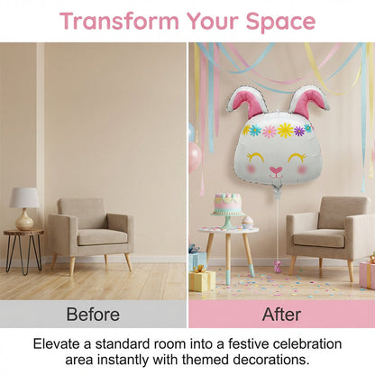 Easter Cartoon Animal Foil Balloons 🎉 Make Your Easter Unforgettable! 🐰🌸