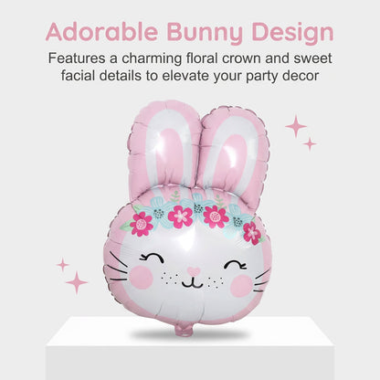Easter Cartoon Animal Foil Balloons 🎉 Make Your Easter Unforgettable! 🐰🌸