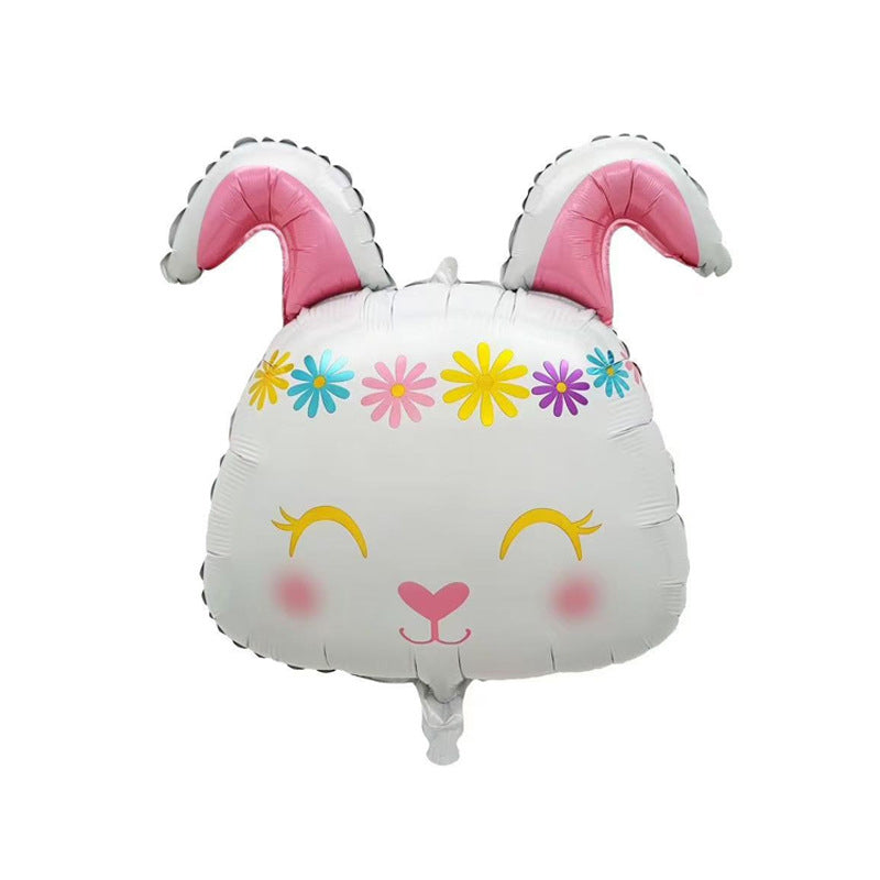 Easter Cartoon Animal Foil Balloons 🎉 Make Your Easter Unforgettable! 🐰🌸