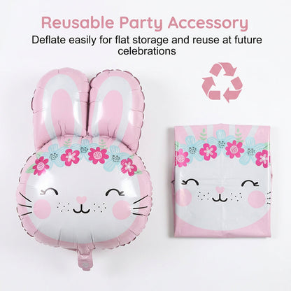 Easter Cartoon Animal Foil Balloons 🎉 Make Your Easter Unforgettable! 🐰🌸