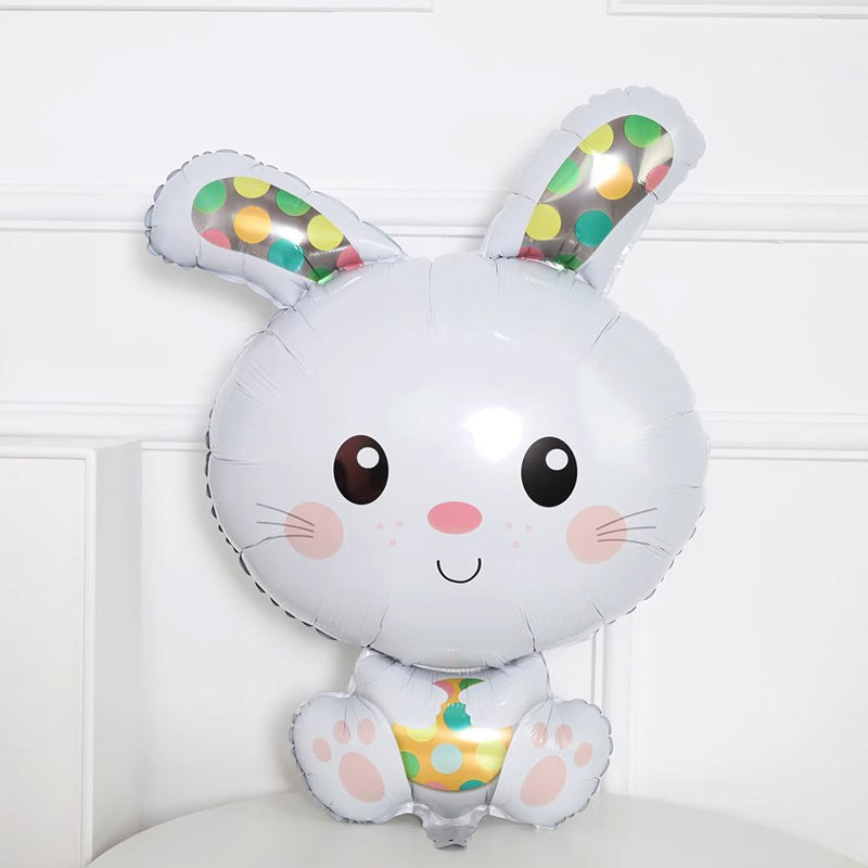 Easter Cartoon Animal Foil Balloons 🎉 Make Your Easter Unforgettable! 🐰🌸